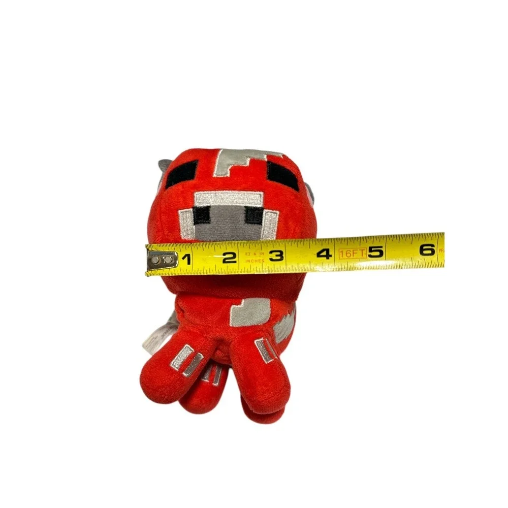 Minecraft Happy Explorer Baby Mooshroom Red Cow Small 2017 Plush Mojang Jinx Toy